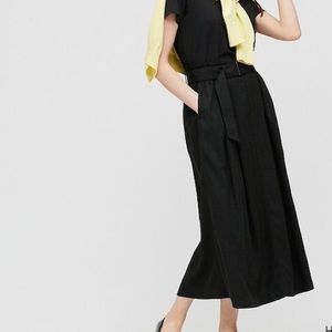 NWT Linen high waist midi skirt